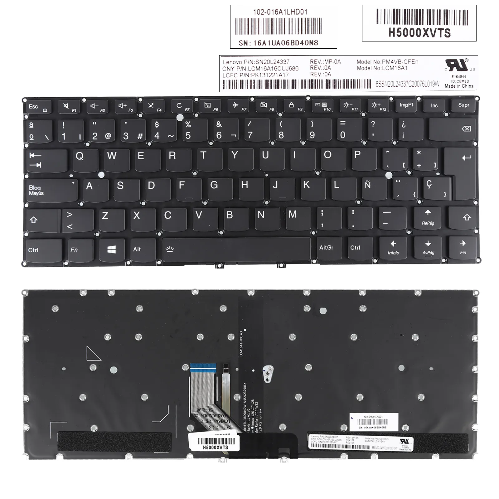 Picture of Lenovo Yoga 910-13IKB YOGA 5 Pro BLACK(Backlit,Without FRAME,For Win8)
